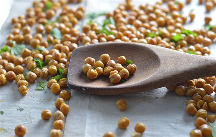 Toasted Chickpea Snack