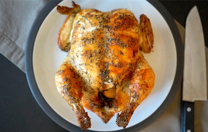 Lemon-Thyme Roast Chicken